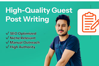 write guest post to boost website ranking