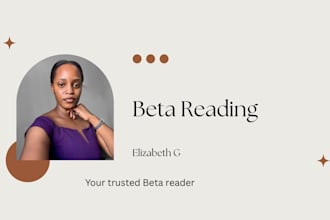 give honest and insightful beta reading feedback