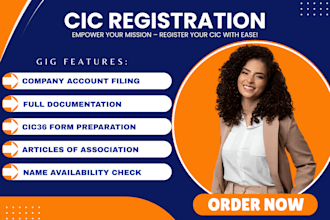 register your cic company with companies house, hmrc and vat setup