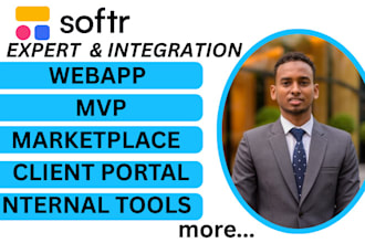 be softr expert mvp webapp internal tools client portal marketplace integration