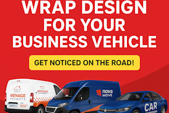 design custom car wrap ads