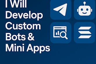 develop telegram bot trading bot volume bot web scraping mini app solana bot
