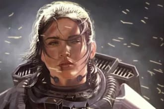 create high quality 3d character art, fantasy art, sci fi art, and concept art