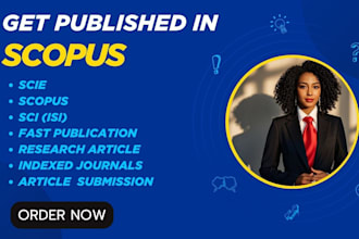 write and publish in scopus isi ssci sci, pubmed, web of science indexed journal