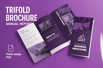 design brochure company profile trifold brochure annual report business brochure