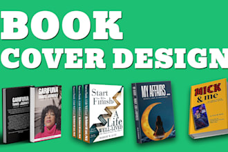 design book cover and mockup