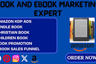 promote your book or ebook on amazon kindle, and booktok