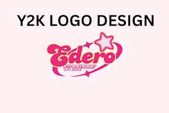 design y2k streetwear logo design
