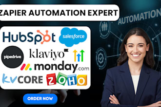 automate zapier with your website, zoho, ghl, hubspot, kvcore, api integration