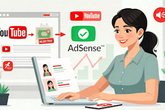 fix youtube monetization issues, adsense issue solve, reused content