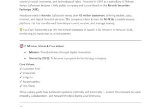 research any company to help you prepare for your job interview