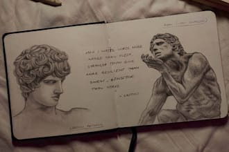 create elegant hand drawn sketches and canvas art for gifts