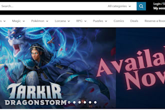 design a high converting pokemon shopify store for dropshipping or merch