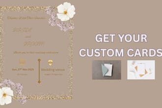 design elegant wedding invitation cards using canva