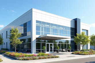 do home exterior design 3d rendering commercial building 3d commercial