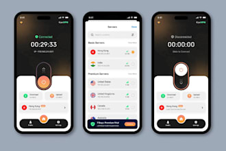 build vpn app, openvpn app, vpn server app, admob app, vps app, gps tracking app