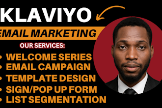 design klaviyo email flows and klaviyo email template for email marketing