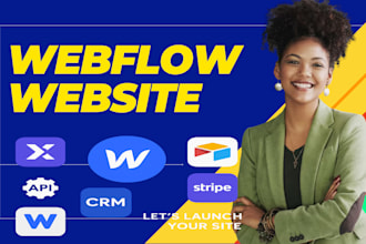 integrate xano, airtable, stripe, wized, apis, crm, payment gateway with webflow