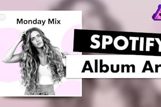 eye catching spotify album covers that elevates your music