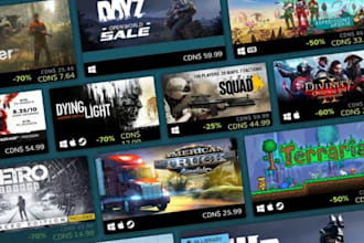 steam game promotion, steam game wishlist, steam game marketing, steam iptv app
