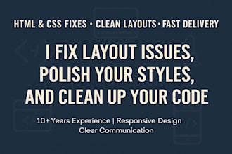 make small frontend code fixes