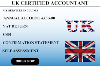 file UK vat returns corporation return ct600 confirmation statement and sa100