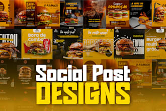 create social media design and facebook ad images