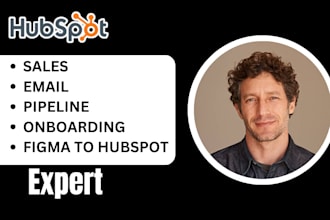 hubspot sales hubspot email hubspot pipeline hubspot onboarding figma to hubspot