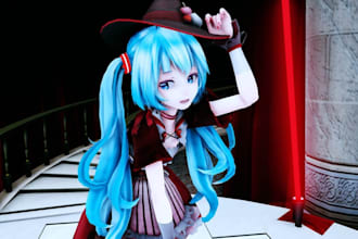 completely fix and rig your model 3d for mmd, blender, unity, vrchat, vtuber