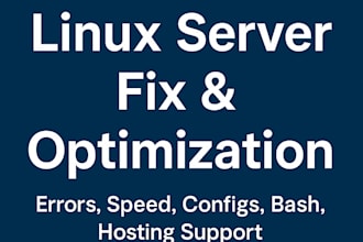 fix linux server issues and optimize performance