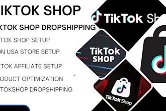 set up your tiktok shop, affiliate, and handle marketing