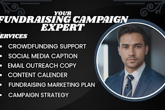 be your nonprofit fundraising and gofundme marketing expert