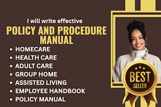 write your home care policy, residential assisted living,ndis, employee handbook