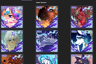 make custom art for your furry mlp or anime inspired ocs