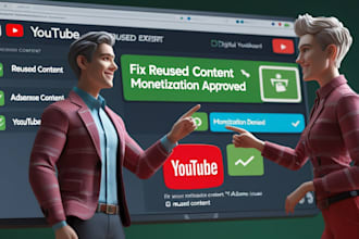 fix youtube monetization issues, reused content adsense issues