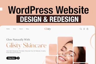 design or redesign, duplicate, copy clone wordpress website design