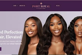 hair extension website wix hair extension website beauty website shopify store