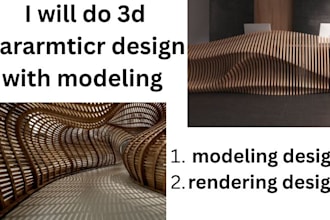 create 3d parametric design, sheet material sculptures with layered dxf files