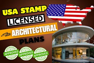 provide florida pe stamp for architectural and structural drawing for permit