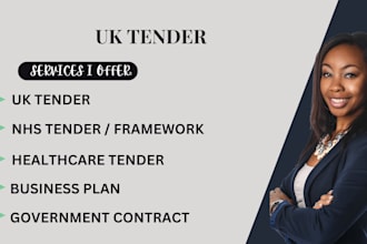 bid uk tender nhs care healthcare tender cqc cic write bid proposal rfp