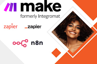 make com made com n8n ai agents zapier integration automation workflow
