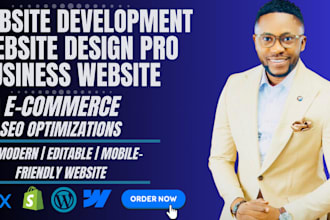 design redesign shopify wix odoo webflow squarespace wordpress website developer