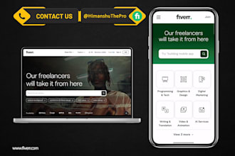 design professional screen mockups for your website or app