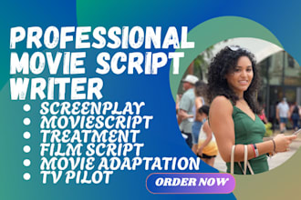be script writer, screenplay, screenwriting, movie script, tv series writing