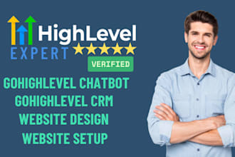 gohighlevel ai automation, ghl custom CRM, ghl webinar funnel, website design