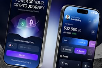 build a professional crypto exchange website or wallet app with trading, wallet
