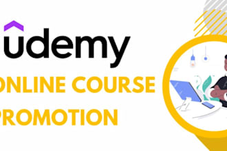 promote udemy course, udemy course marketing, udemy course promotion