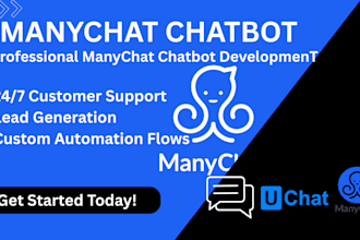 do chatbot for social media platforms, website using manychat tidio chatfuel