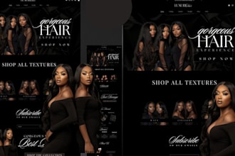 hair extension website hair extension shopify store