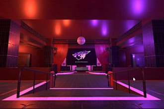 create custom vrchat world, vr game environment, vrc boat world in unity blender
